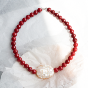 Capiz 02 (Red/Turquoise)